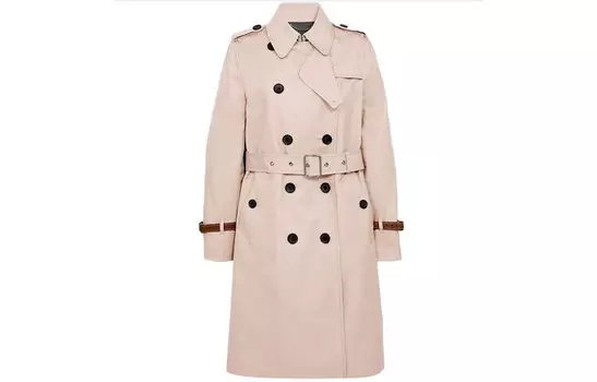 Женский тренч COACH, цвет Almond