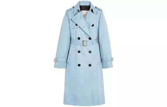 Женский тренч COACH, цвет Blue