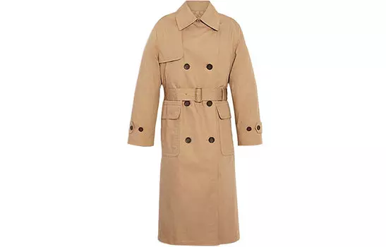 Женский тренч COACH, цвет Brown