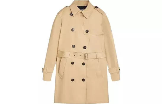 Женский тренч COACH, цвет Khaki