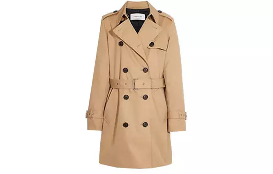 Женский тренч COACH, цвет Khaki