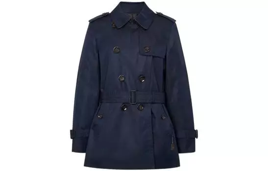 Женский тренч COACH, цвет Navy