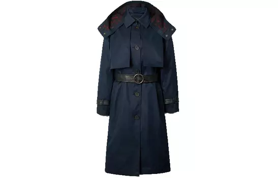 Женский тренч COACH, цвет Navy