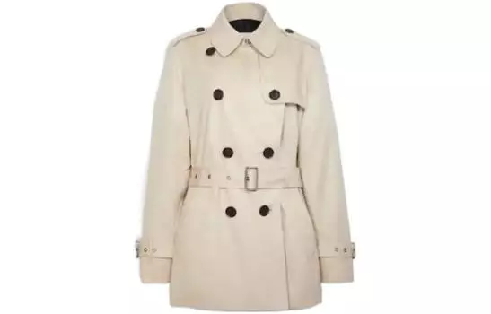 Женский тренч COACH, цвет Off-white