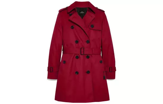 Женский тренч COACH, цвет Red