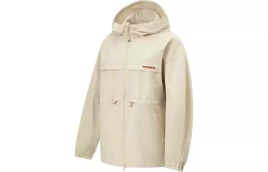 Женский тренч LiNing Fitness Series Grit Ash, Sand Gravel Gray
