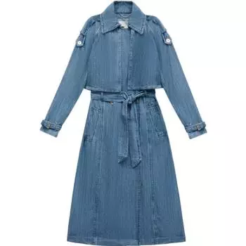 Женский тренч Michael Kors Michael Kors, цвет Denim