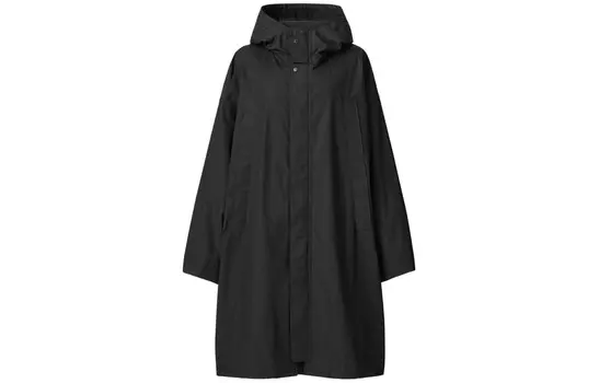 Универсальный плащ с капюшоном Uniqlo, 09 черный