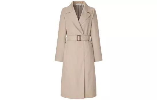 Женский тренч UNIQLO, цвет Beige