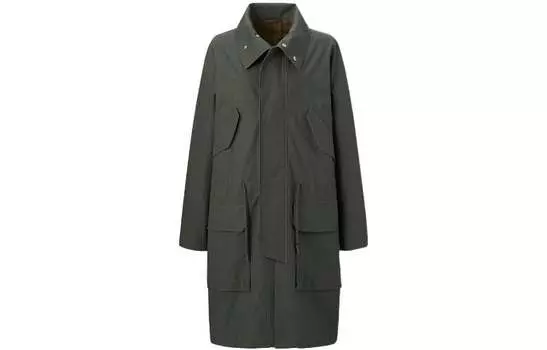 Женский тренч UNIQLO, цвет Green