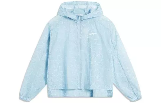 Женский тренчкот LiNing x Disney Cloud Blue, Cloud Blue