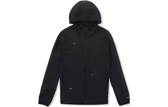 Женский тренчкот Sora из коллекции беговых тренировок LiNing x SOULLAND, черный