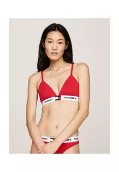 Женский треугольный бюстгальтер Heritage с регулируемыми бретелями TOMMY HILFIGER, цвет Xlg Red