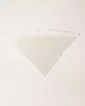 Женский треугольный шарф для завязывания Maje, белый