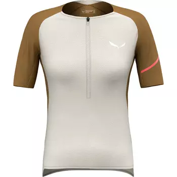 Женский трикотаж с молнией до половины длины Vento AM Salewa, бежевый