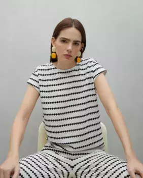 Женский трикотажный топ без рукавов Easy Wear, белый