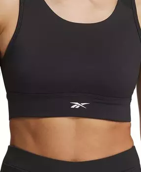 Женский ударопрочный спортивный бюстгальтер Train RBK-DRY Reebok, черный