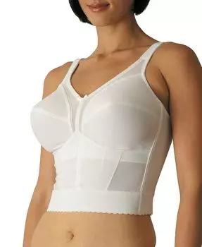 Женский удлиненный бюстгальтер для полной фигуры Carnival, белый