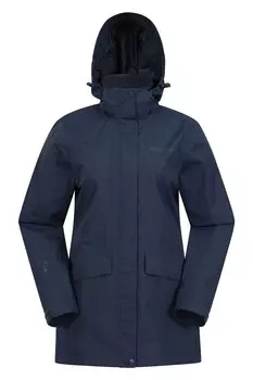 Женский удлиненный ледниковый плащ Mountain Warehouse, синий