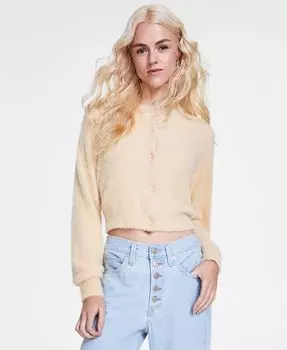 Женский укороченный кардиган Cat Fuzzy с заниженными плечами Levi's, белый