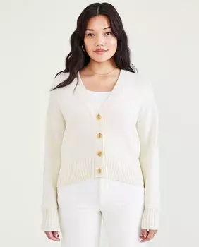 Женский укороченный шерстяной кардиган Dockers
