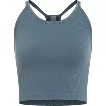 Женский укороченный топ Active 365 2 в 1 Odlo, зеленый