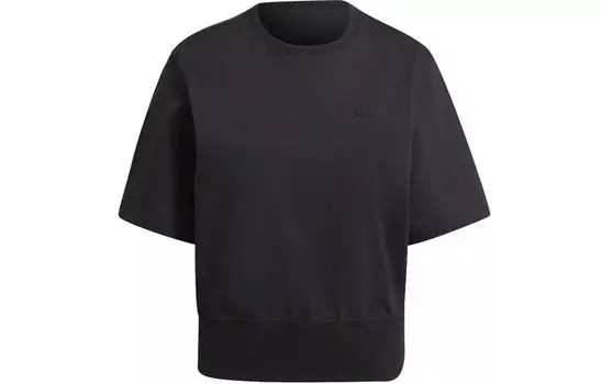 Женский укороченный топ Adidas Originals, цвет Black