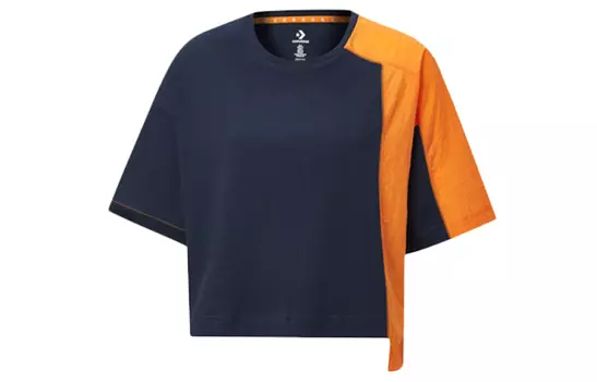 Женский укороченный топ Converse, цвет Blue