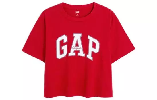 Женский укороченный топ GAP, цвет Blue