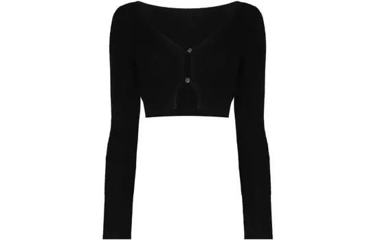 Топ укороченный женский Jacquemus, черный