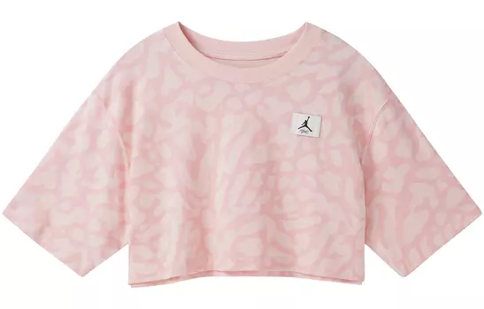 Женский укороченный топ Jordan, цвет Atmospheric light pink