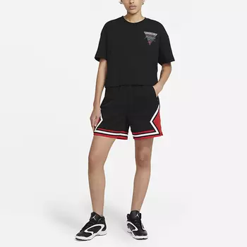 Женский укороченный топ Jordan, цвет Black
