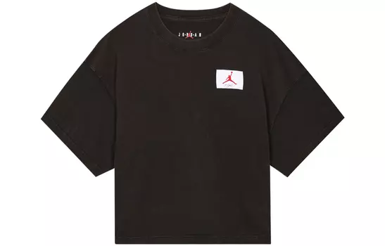 Женский укороченный топ Jordan, цвет Black