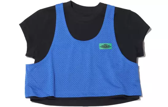 Женский укороченный топ Jordan, цвет Blue