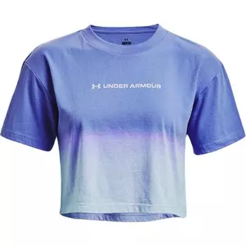 Женский укороченный топ Under Armour, цвет Bazaar Blue