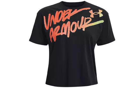 Женский укороченный топ Under Armour, цвет Black