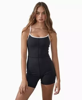 Женский ультрамягкий комбинезон на шнурках COTTON ON, мульти