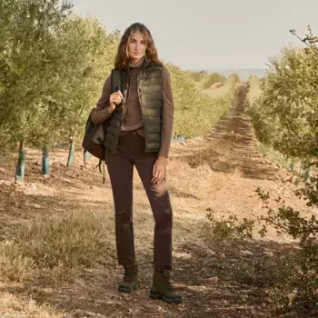 Женский утепленный жилет Verhunt, цвет Kaki