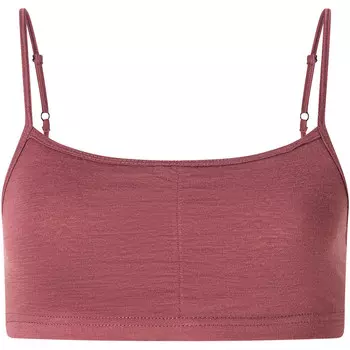 Женский уютный спортивный бюстгальтер Super.Natural, красный