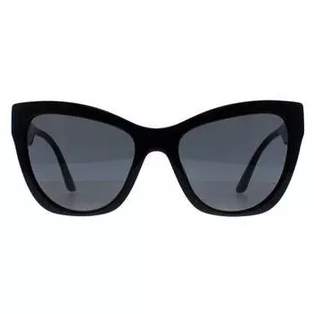 Женский узор «кошачий глаз» темно-серый ve4417u Versace, черный