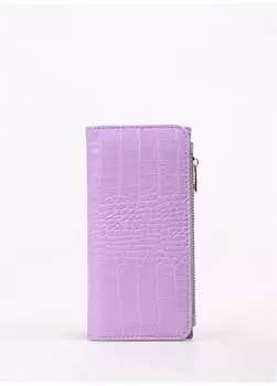 Женский веганский кошелек сиреневого цвета 10х19х2 см Frk 505 Groko Fabrika, сиреневый