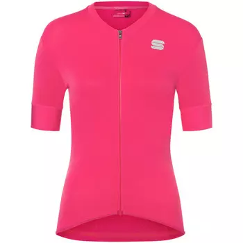 Женский велосипедный трикотаж с монохромным узором Sportful, цвет Pompelmo