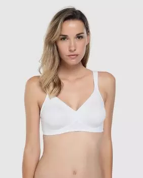 Женский вместительный бюстгальтер без косточек Triumph Triumph, белый