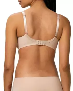 Женский вместительный бюстгальтер Triumph на косточках, бежевый