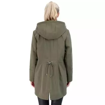 Женский водостойкий анорак с капюшоном Sebby Collection Sebby Collection, темно-зеленый