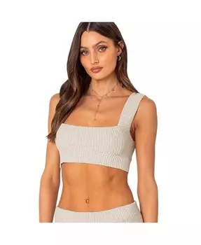 Женский воскресный трикотажный бюстгальтер Edikted, бежевый