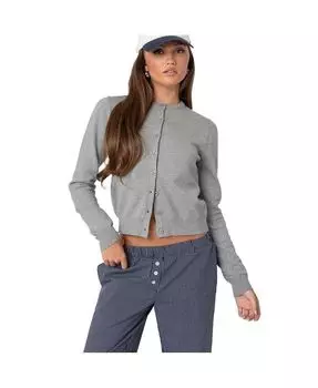 Женский вязаный кардиган Shlo Edikted, серый