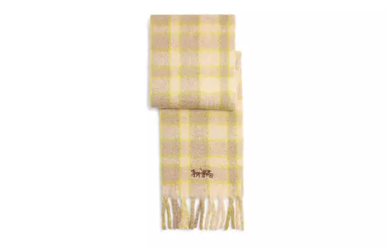 Женский вязаный шарф COACH