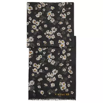 Женский вязаный шарф COACH