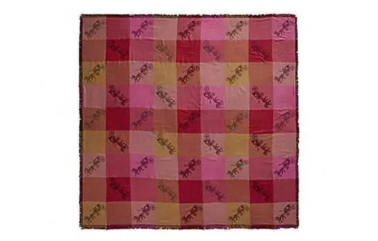 Женский вязаный шарф COACH, Red